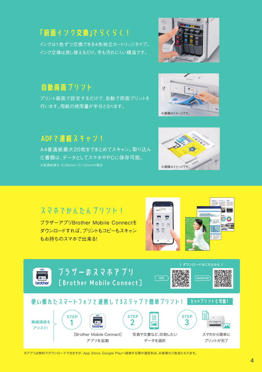 プリントもキレイ。 機能も充実。2/2