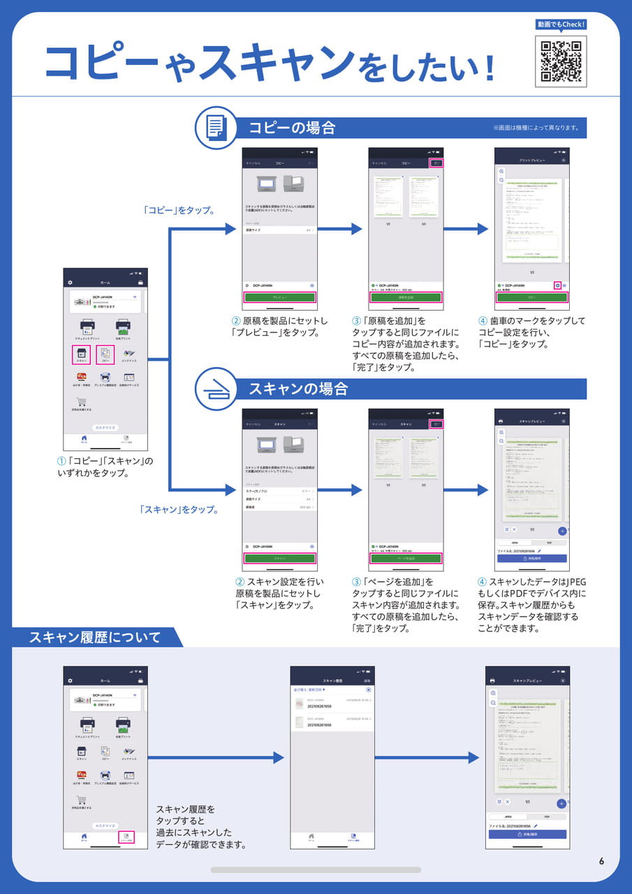 コピーやスキャンをしたい!